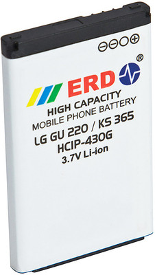6% OFF on ERD battery BT-118 Compatible Mobile Battery for LG GU 220 White 6% OFF on ERD battery BT-118 Compatible Mobile Battery for LG GU 220 White