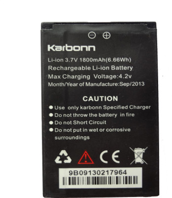 32% OFF on Karbonn battery K9 Black