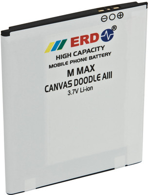 6% OFF on ERD battery Battery for M.MAX Canvas Doodle A111 BT-139 White 6% OFF on ERD battery Battery for M.MAX Canvas Doodle A111 BT-139 White