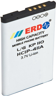 3% OFF on ERD battery BT-111 Compatible Mobile for LG KP 110 White 3% OFF on ERD battery BT-111 Compatible Mobile for LG KP 110 White