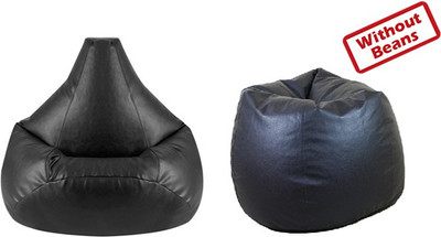 50% OFF on Luxuryware Medium Teardrop Bean Bag - Without Beans Black 50% OFF on Luxuryware Medium Teardrop Bean Bag - Without Beans Black