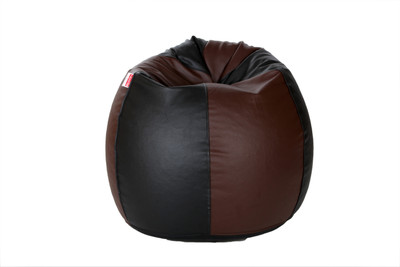77% OFF on The Bean House XL Bean Bag Cover - Without Beans Brown, Black