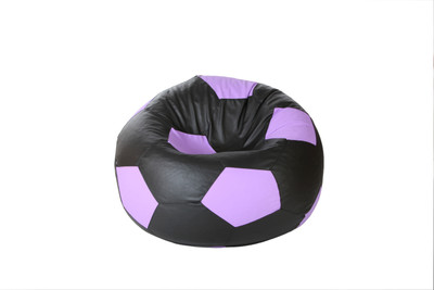 66% OFF on The Bean House XL Bean Bag Cover - Without Beans Black, Purple