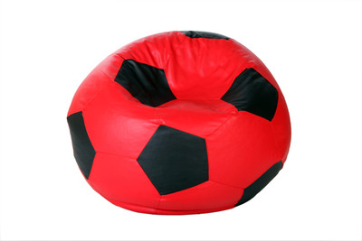 64% OFF on The Bean House XXXL Bean Bag Cover - Without Beans Red, Black