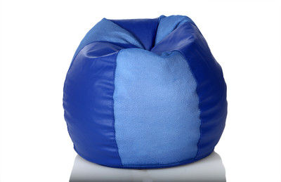 75% OFF on The Bean House XXXL Bean Bag Cover - Without Beans Blue