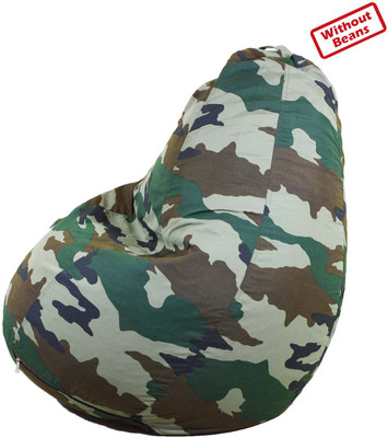 60% OFF on OHS XL Teardrop Bean Bag Cover - Without Beans Multicolor 60% OFF on OHS XL Teardrop Bean Bag Cover - Without Beans Multicolor