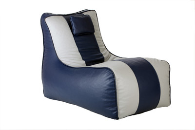 84% OFF on The Bean House XL Lounger Bean Bag Cover - Without Beans Blue, Grey 84% OFF on The Bean House XL Lounger Bean Bag Cover - Without Beans Blue, Grey