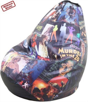 57% OFF on AVS XXXL Teardrop Bean Bag Cover - Without Beans Multicolor