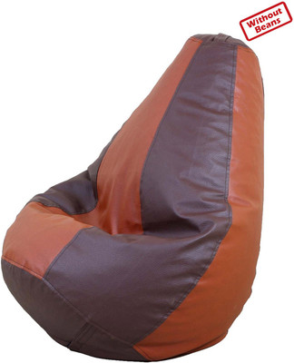 66% OFF on OHS XL Teardrop Bean Bag Cover - Without Beans Brown 66% OFF on OHS XL Teardrop Bean Bag Cover - Without Beans Brown