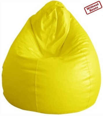 73% OFF on Fab Homez Large Teardrop Bean Bag Cover - Without Beans Yellow 73% OFF on Fab Homez Large Teardrop Bean Bag Cover - Without Beans Yellow