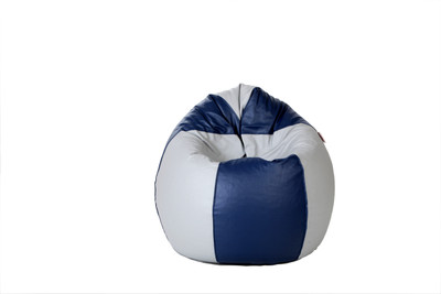 77% OFF on The Bean House XL Bean Bag Cover - Without Beans Blue, Grey