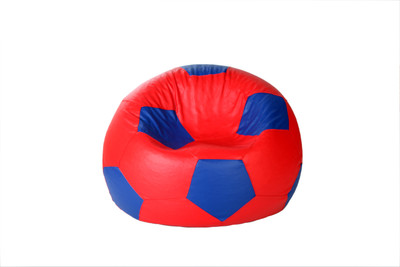 64% OFF on The Bean House XXXL Bean Bag Cover - Without Beans Red, Blue