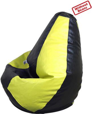 66% OFF on OHS XL Teardrop Bean Bag Cover - Without Beans Black 66% OFF on OHS XL Teardrop Bean Bag Cover - Without Beans Black