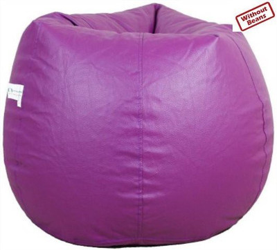 62% OFF on Comfort Bean Bags XXXL Bean Bag Cover - Without Beans Purple