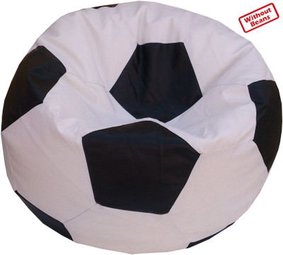 62% OFF on Fun ON XXXL Teardrop Bean Bag Cover - Without Beans Black, White