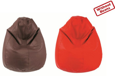 65% OFF on Fab Homez XXXL Teardrop Bean Bag Cover - Without Beans Multicolor 65% OFF on Fab Homez XXXL Teardrop Bean Bag Cover - Without Beans Multicolor