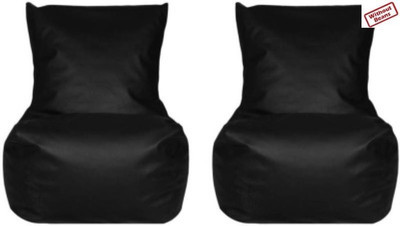 63% OFF on Desire Medium Bean Bag Chair Cover - Without Beans Black 63% OFF on Desire Medium Bean Bag Chair Cover - Without Beans Black
