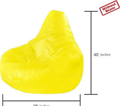 41% OFF on Bean It Up! XXL Teardrop Bean Bag - Without Beans Yellow 41% OFF on Bean It Up! XXL Teardrop Bean Bag - Without Beans Yellow