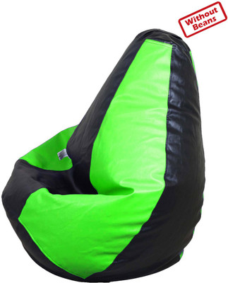 77% OFF on AVS XL Teardrop Bean Bag Cover - Without Beans Green 77% OFF on AVS XL Teardrop Bean Bag Cover - Without Beans Green