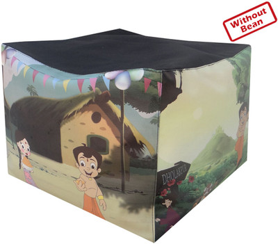 50% OFF on Fun ON XXL Bean Bag Footstool Cover - Without Beans Multicolor 50% OFF on Fun ON XXL Bean Bag Footstool Cover - Without Beans Multicolor