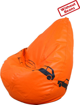 72% OFF on AVS XXL Teardrop Bean Bag Cover - Without Beans Orange 72% OFF on AVS XXL Teardrop Bean Bag Cover - Without Beans Orange