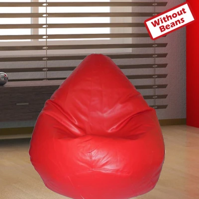 65% OFF on Comf On XL Teardrop Bean Bag Cover - Without Beans Red