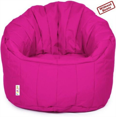 50% OFF on Fun ON XXXL Bean Bag Sofa Cover - Without Beans Pink