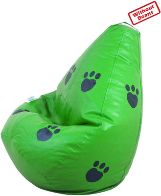 50% OFF on OHS XL Teardrop Bean Bag Cover - Without Beans Green 50% OFF on OHS XL Teardrop Bean Bag Cover - Without Beans Green