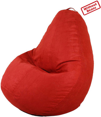 60% OFF on OHS XXL Teardrop Bean Bag Cover - Without Beans Red