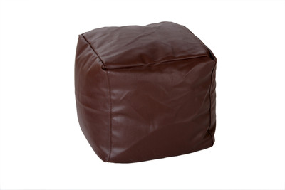 65% OFF on The Bean House XXL Bean Bag Footstool Cover - Without Beans Brown