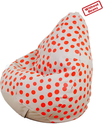 55% OFF on OHS XL Teardrop Bean Bag Cover - Without Beans Beige 55% OFF on OHS XL Teardrop Bean Bag Cover - Without Beans Beige