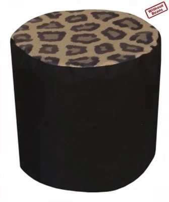 55% OFF on Fun ON XXL Bean Bag Footstool Cover - Without Beans Black 55% OFF on Fun ON XXL Bean Bag Footstool Cover - Without Beans Black