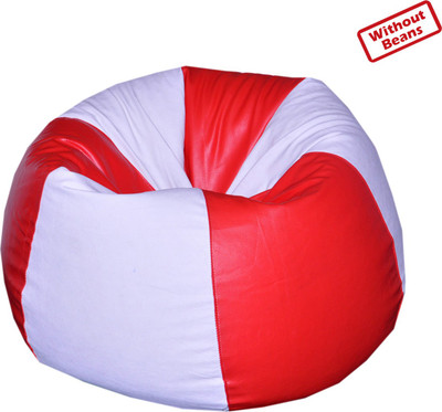 65% OFF on Cozy Bags XXXL Teardrop Bean Bag Cover - Without Beans White, Red 65% OFF on Cozy Bags XXXL Teardrop Bean Bag Cover - Without Beans White, Red