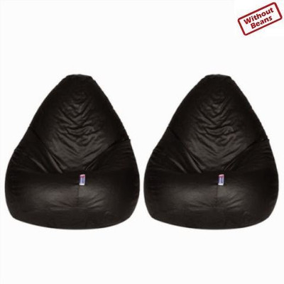76% OFF on Desire XXL Bean Bag Cover - Without Beans Black 76% OFF on Desire XXL Bean Bag Cover - Without Beans Black