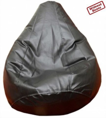 62% OFF on Cactus XXXL Teardrop Bean Bag Cover - Without Beans Black