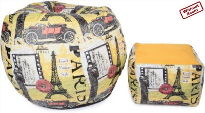 42% OFF on Fun ON XXL Bean Bag Cover - Without Beans Multicolor 42% OFF on Fun ON XXL Bean Bag Cover - Without Beans Multicolor