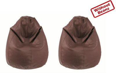71% OFF on Fab Homez XL Teardrop Bean Bag Cover - Without Beans Brown 71% OFF on Fab Homez XL Teardrop Bean Bag Cover - Without Beans Brown
