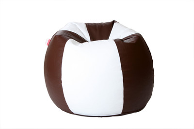 76% OFF on The Bean House XXL Bean Bag Cover - Without Beans Brown, White