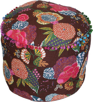 63% OFF on Rajrang Medium Bean Bag Footstool - Without Beans Brown