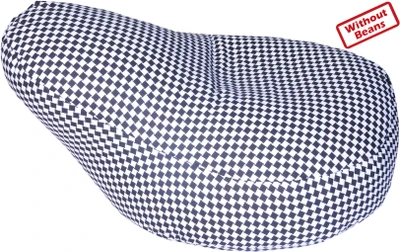 17% OFF on Vhome Large Teardrop Bean Bag Cover - Without Beans Black, White