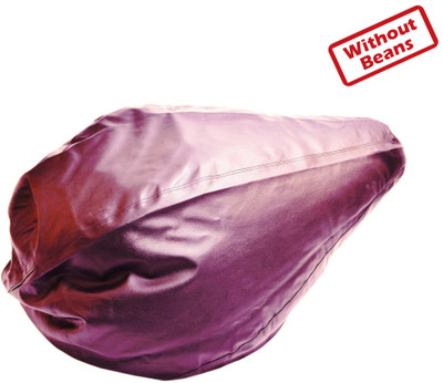 78% OFF on Raveda Large Teardrop Bean Bag Cover - Without Beans Brown