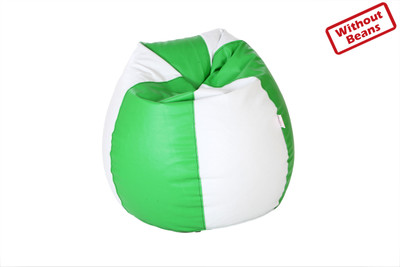 63% OFF on Cozy Bags XL Teardrop Bean Bag Cover - Without Beans Green, White 63% OFF on Cozy Bags XL Teardrop Bean Bag Cover - Without Beans Green, White