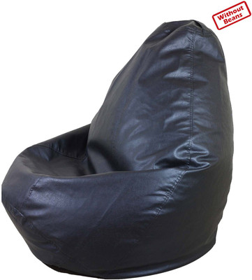 64% OFF on OHS XL Teardrop Bean Bag Cover - Without Beans Black 64% OFF on OHS XL Teardrop Bean Bag Cover - Without Beans Black