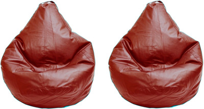 80% OFF on Zecado Large Teardrop Bean Bag Cover - Without Beans Maroon