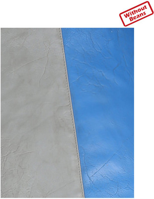 33% OFF on Vizwass Large Teardrop Bean Bag Cover - With Beans Blue, Grey