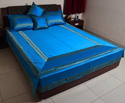 14% OFF on Sukriti Cotton King Bed Cover