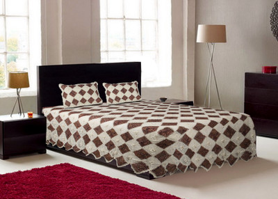 21% OFF on AMG International Cotton Single Bed Cover