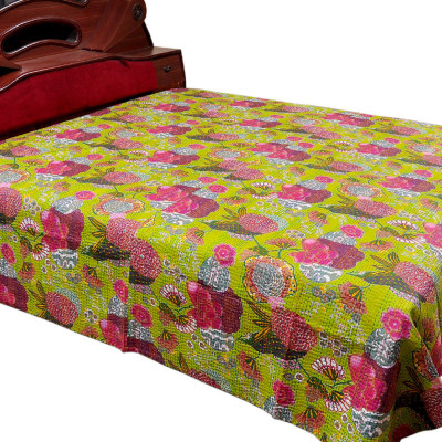 25% OFF on Jaipur Raga Cotton Double Bed Cover