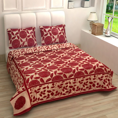 51% OFF on Natraj Polycotton Double Bed Cover
