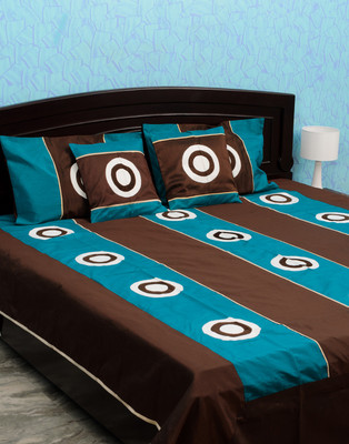 44% OFF on Isha Collections Silk, Cotton, Velvet Double Bed Spread